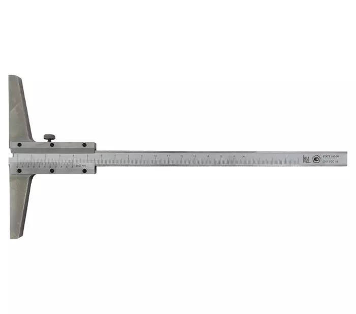 Штангенглубиномер ШГ 0-160 (0,05) КРИН ГОСТ 162-90 с поверкой